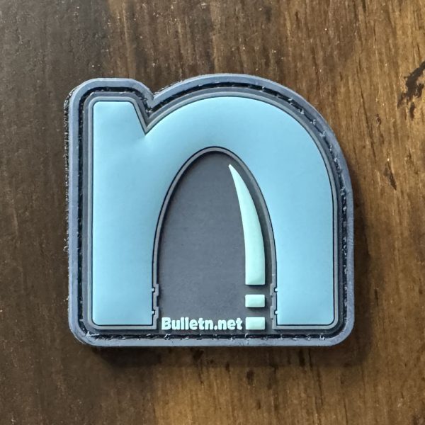 Bulletn Vinyl Patch (Blue, Glow In The Dark)