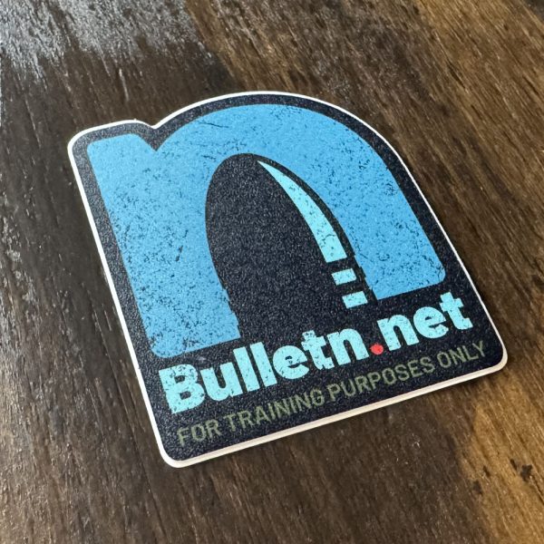 Bulletn Sticker (Blue) - Image 2