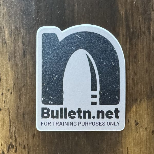 Bulletn Sticker (Tan)