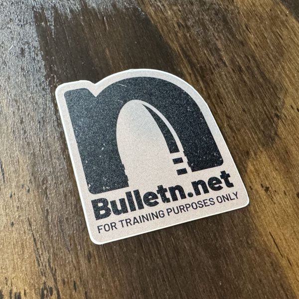 Bulletn Sticker (Tan) - Image 2